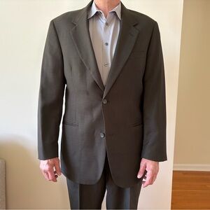 Perry Ellis Brown Suit